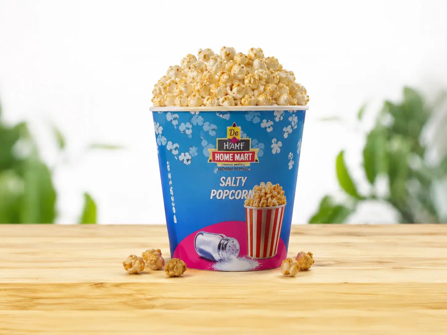 Salty Popcorn