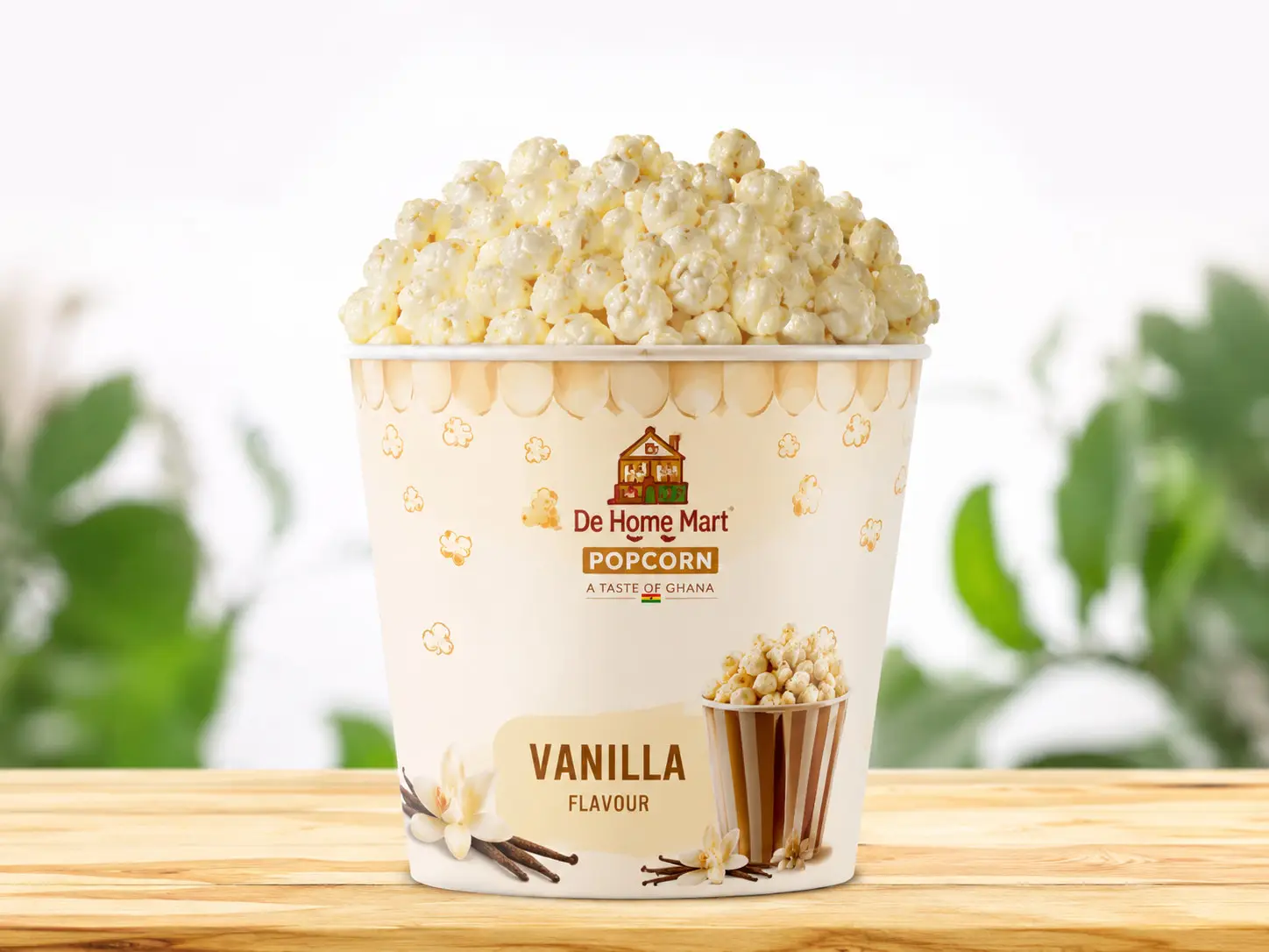 Vanilla Flavour Popcorn