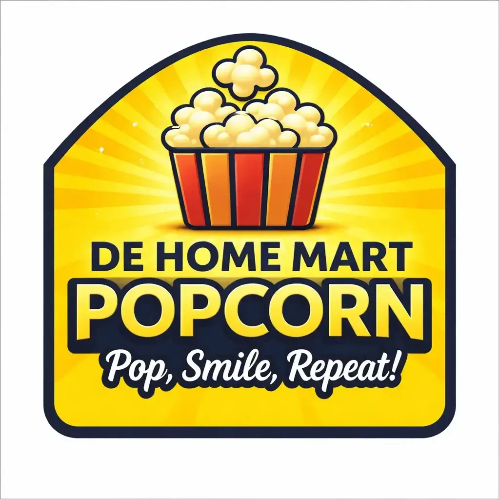 De Home Mart Popcorn logo